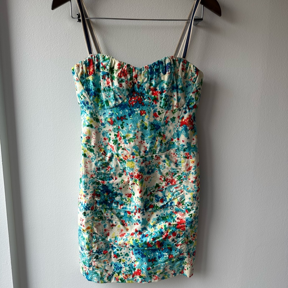 Nanette Lepore Multi Colored Dress Size 2